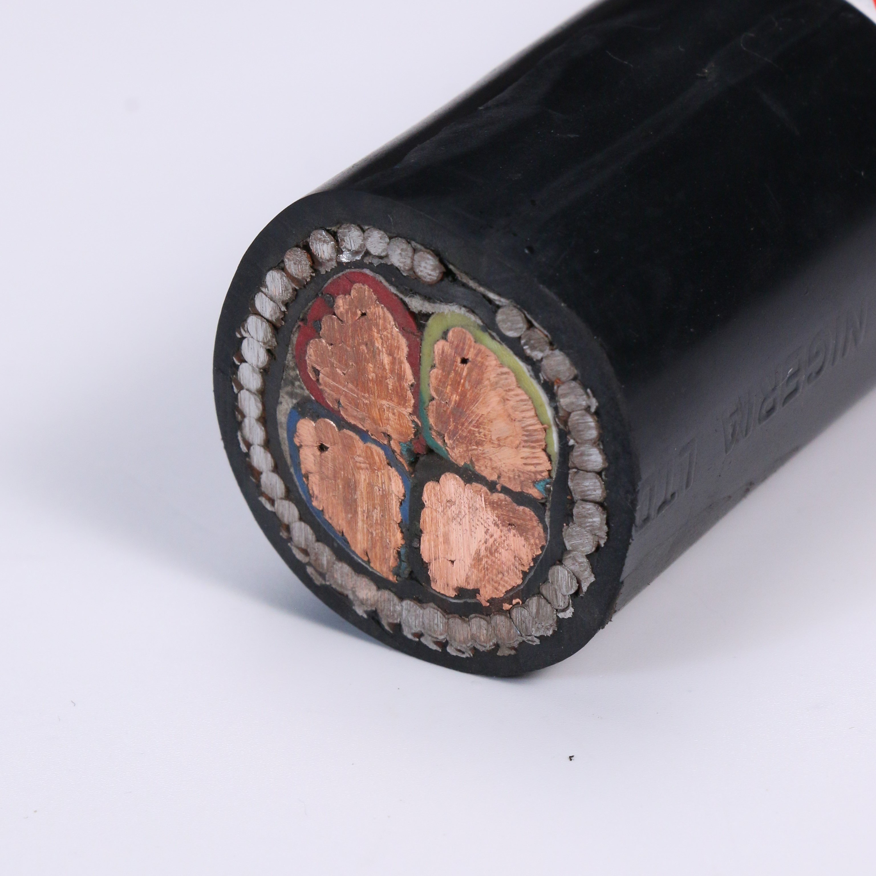Low Voltage 4 Core 10mm PVC/XLPE Cable Copper Conductor Antifreeze High Temperature Resistance for Building Wire Power Cables