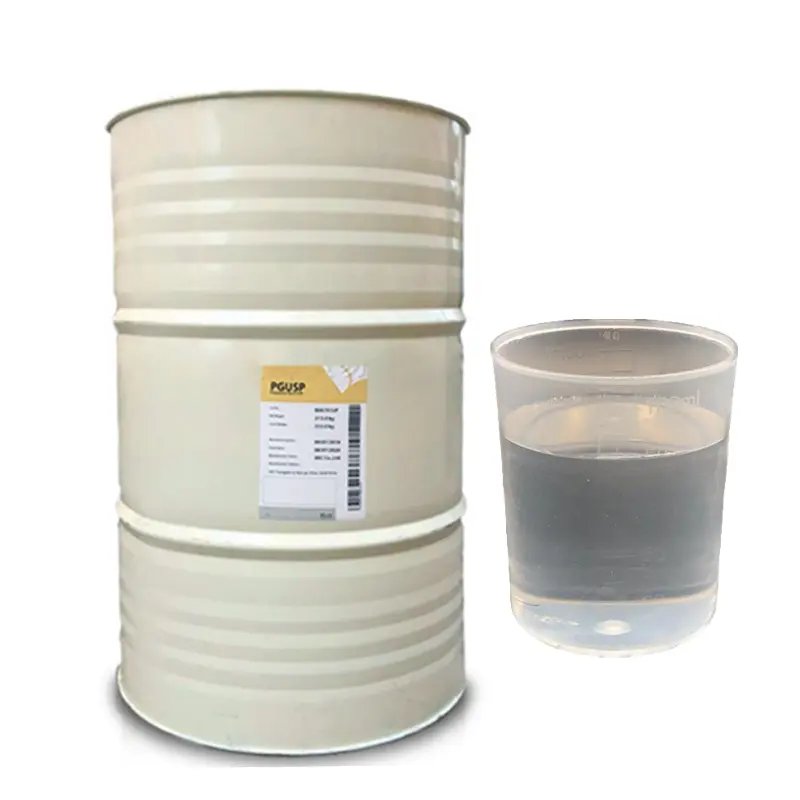 Propylene Glycol Food Grade Usp Mono Price Mpg Industrial for Cosmetics Antifreeze Coolant Propylene Glycol 99.5%min