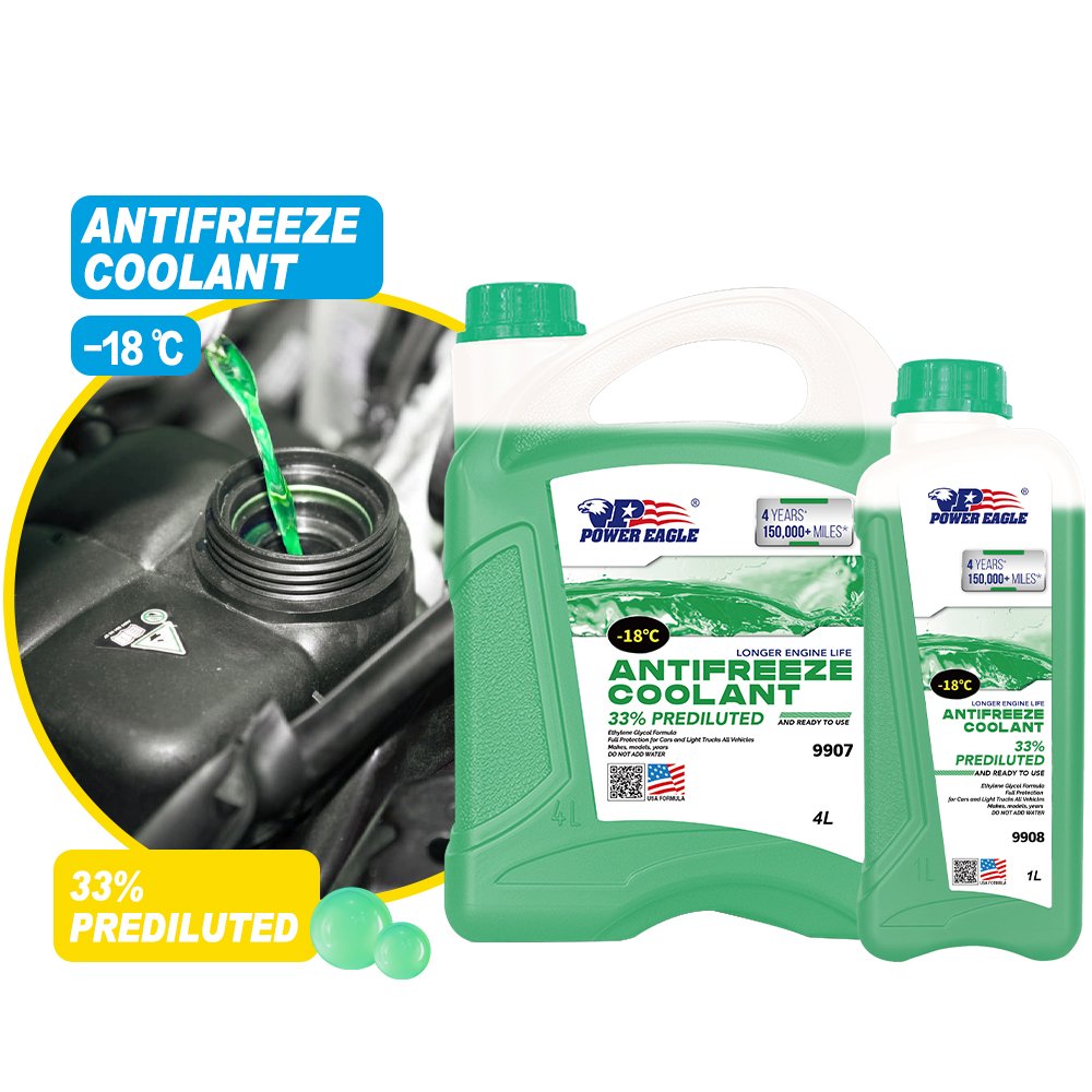 Car Antifreez Radiator Green Red Antifreeze for -18℃ Car Coolant Liquid Antifreezes