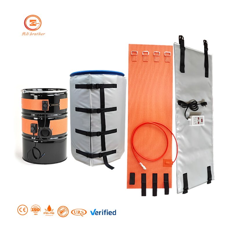 200 L Customized 2000 Watt Drum Heater Heating Blanket with Thermostat and Overheat Protection