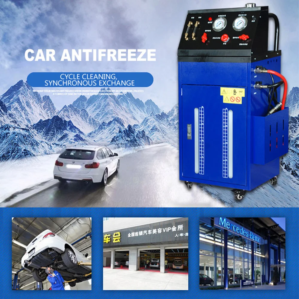 Winter Car Antifreeze Replacement Machine Cooling System Automatic Loop Cleaning Automotive Mechanics Tools None on Sale