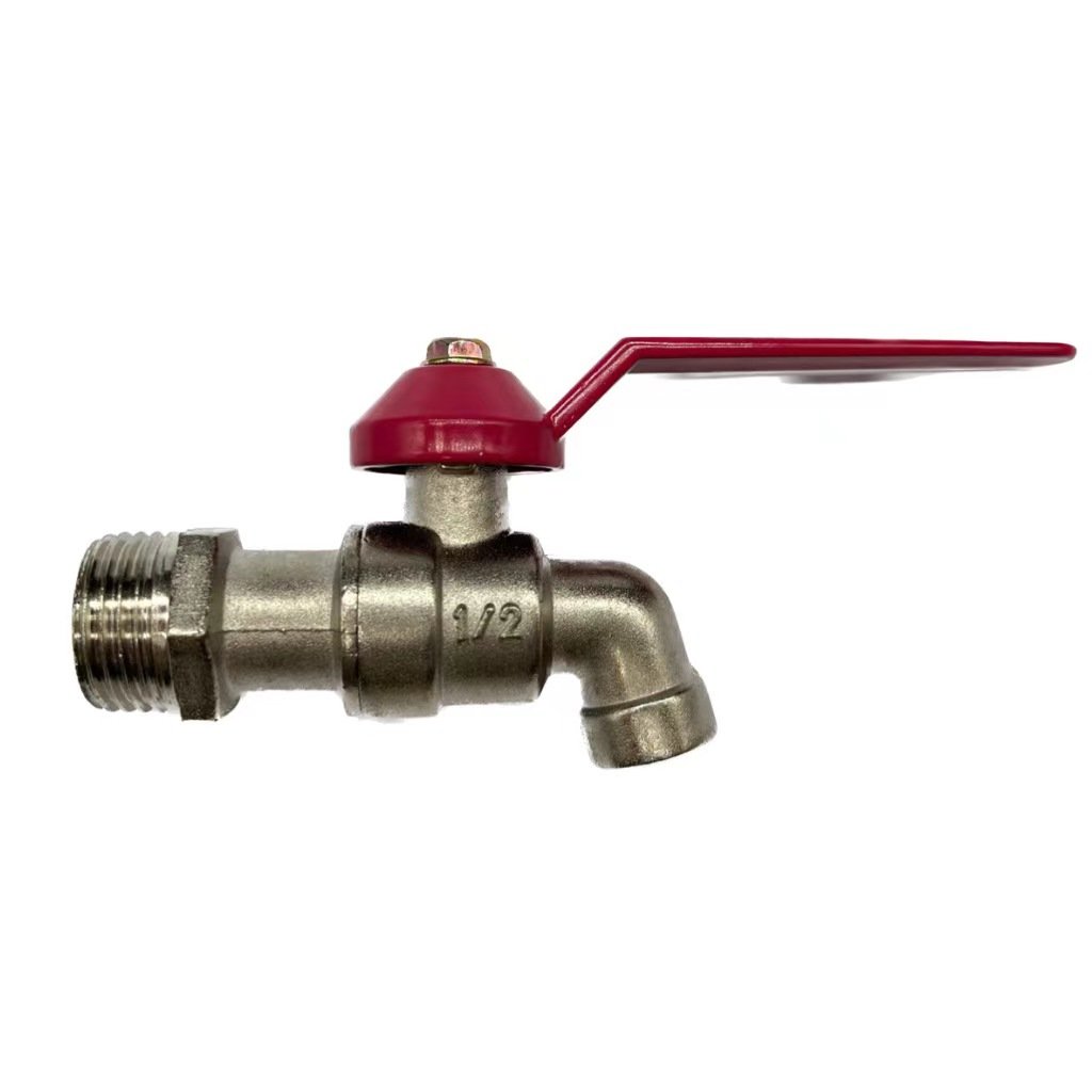 High Quality 1/2inch CW617 Industrial Brass Water Tap Faucet Water Regulator Valve
