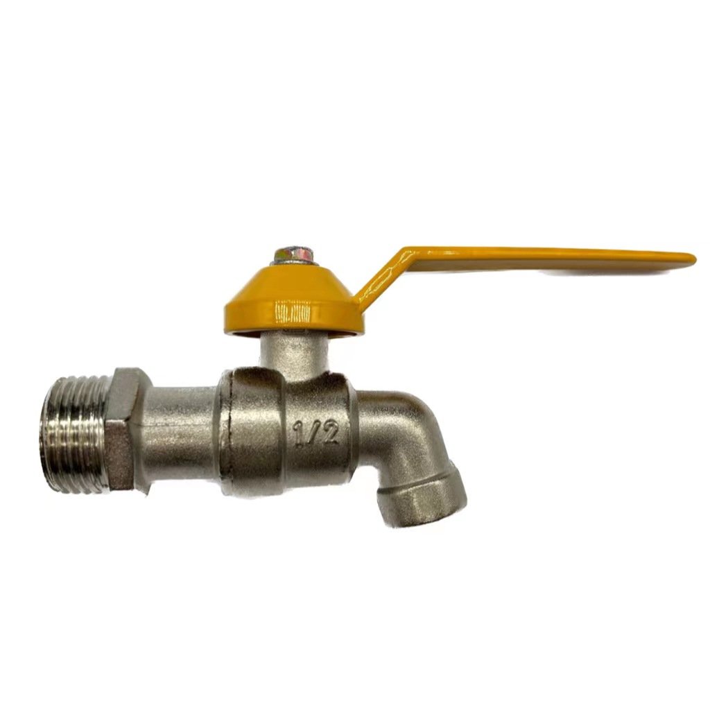 High Quality 1/2inch CW617 Industrial Brass Water Tap Faucet Water Regulator Valve