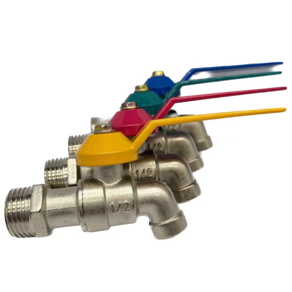 High Quality 1/2inch CW617 Industrial Brass Water Tap Faucet Water Regulator Valve