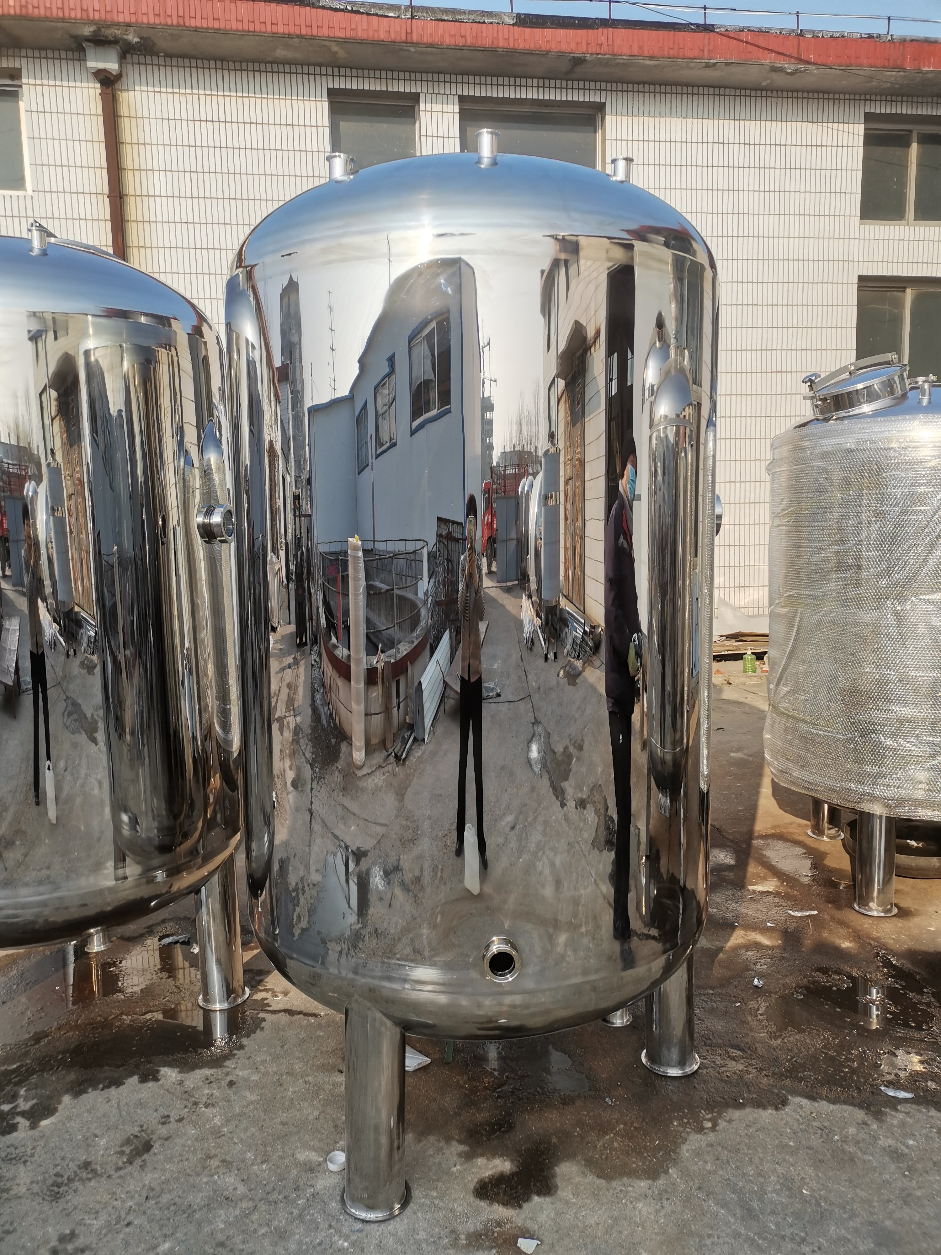 Reliable Fuel Storage Tank New Product with Comprehensive Installation Services Good Price for Water Milk Oil Processing