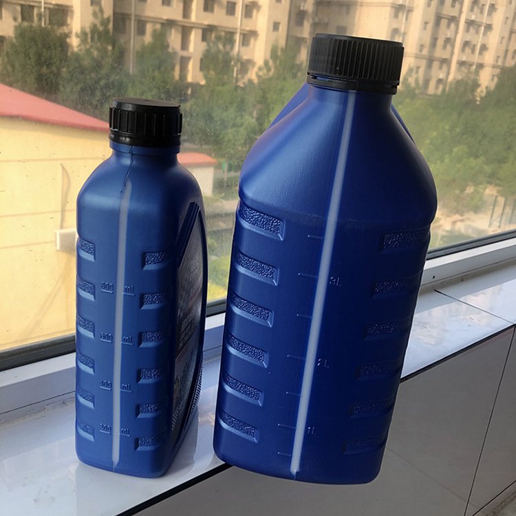 Andean New 4L Plastic Bucket Liquid Level Line 1L 4L Engine Oil Bucket Diesel Lubricating Oil Antifreeze Bucket Recyclable