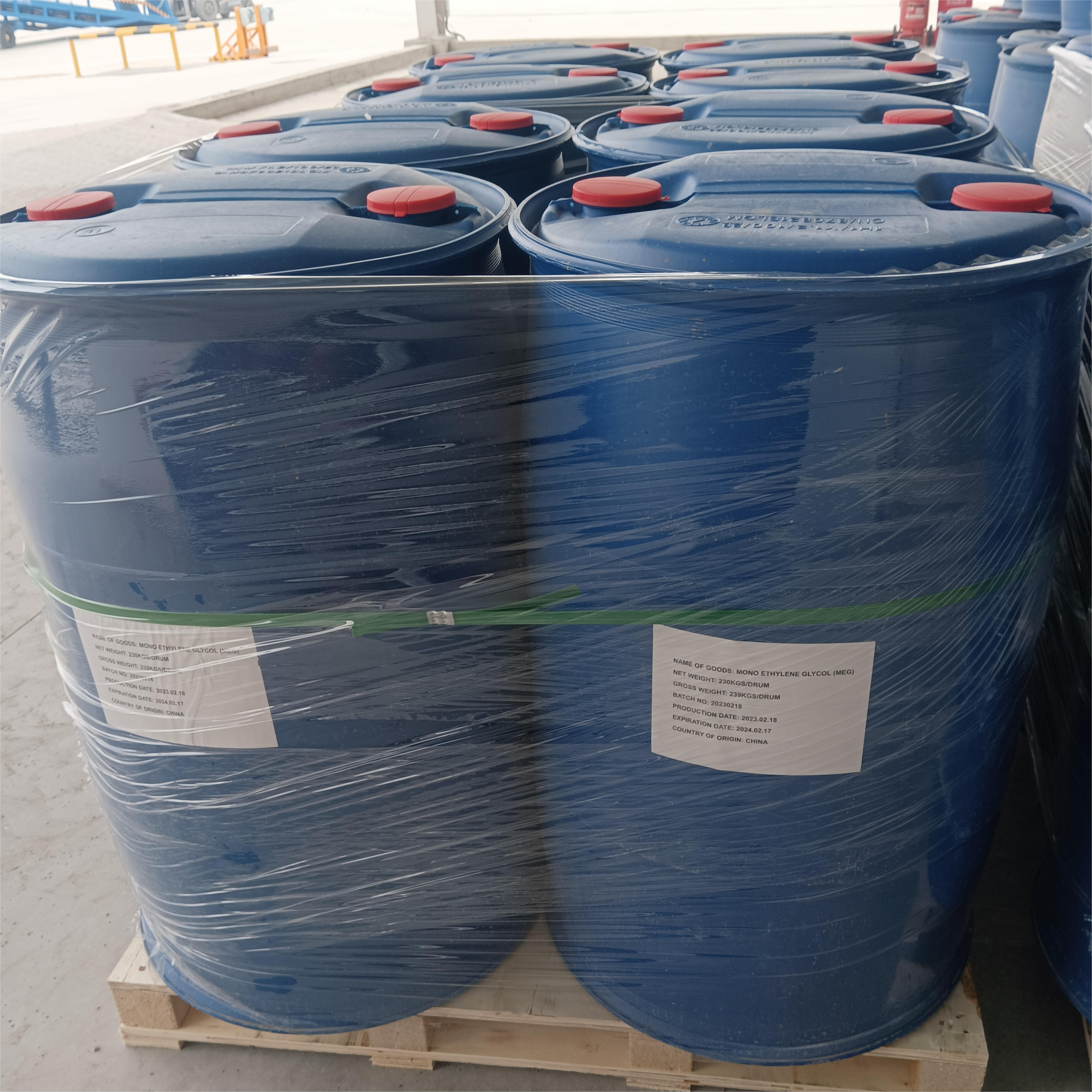 CAS 107-21-1 High Purity Industry Grade Mono Ethylene Glycol /MEG 99.95%