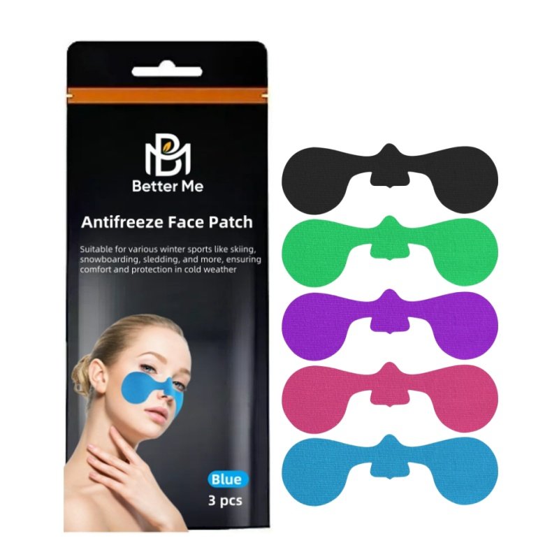 Professional Muscle Stickers, Sun Protection Wind and UV Protection face Stickers, Ski Antifreeze Face Sticker