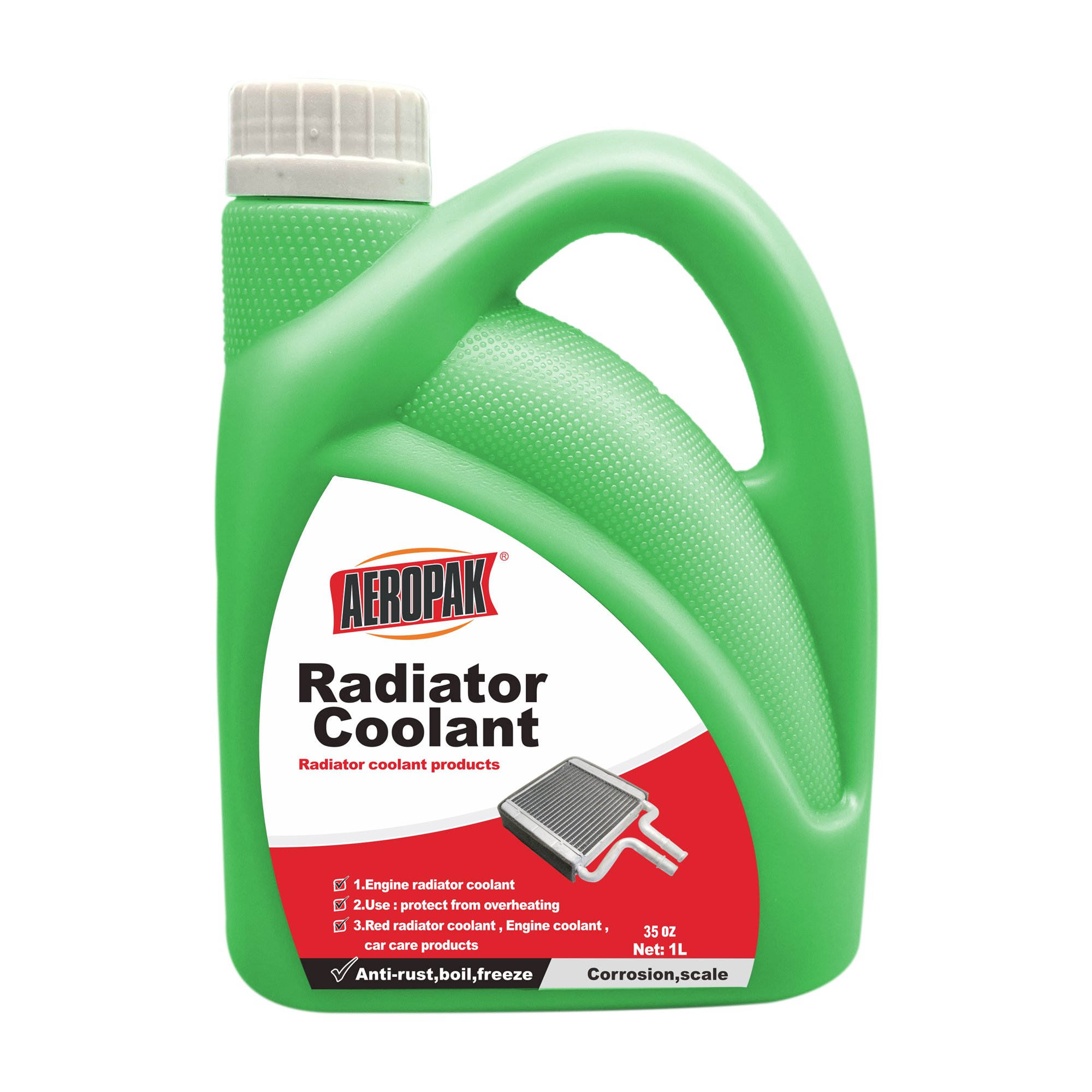 Aeropak 1000ml Car Care Product Radiator Coolant Fluid