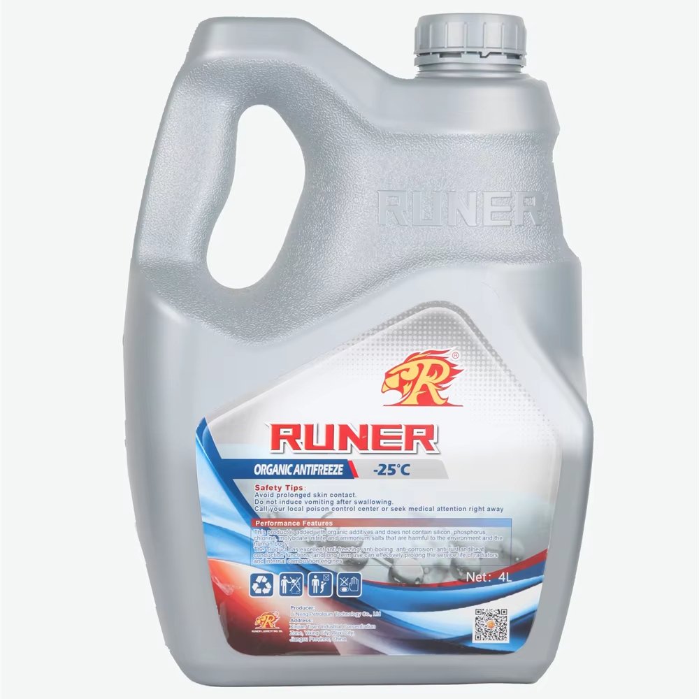 Professional Supply RUNER -25℃ Antifreeze Coolant Antifreeze Coolant Raw Material Antifreeze Coolant Wholesale
