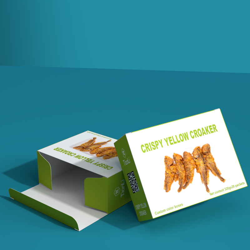 Waterproof and Antifreeze Paper Food Packaging Restaurant Take Out Paper Box for Food Full Color Gift Packaging Snack Box