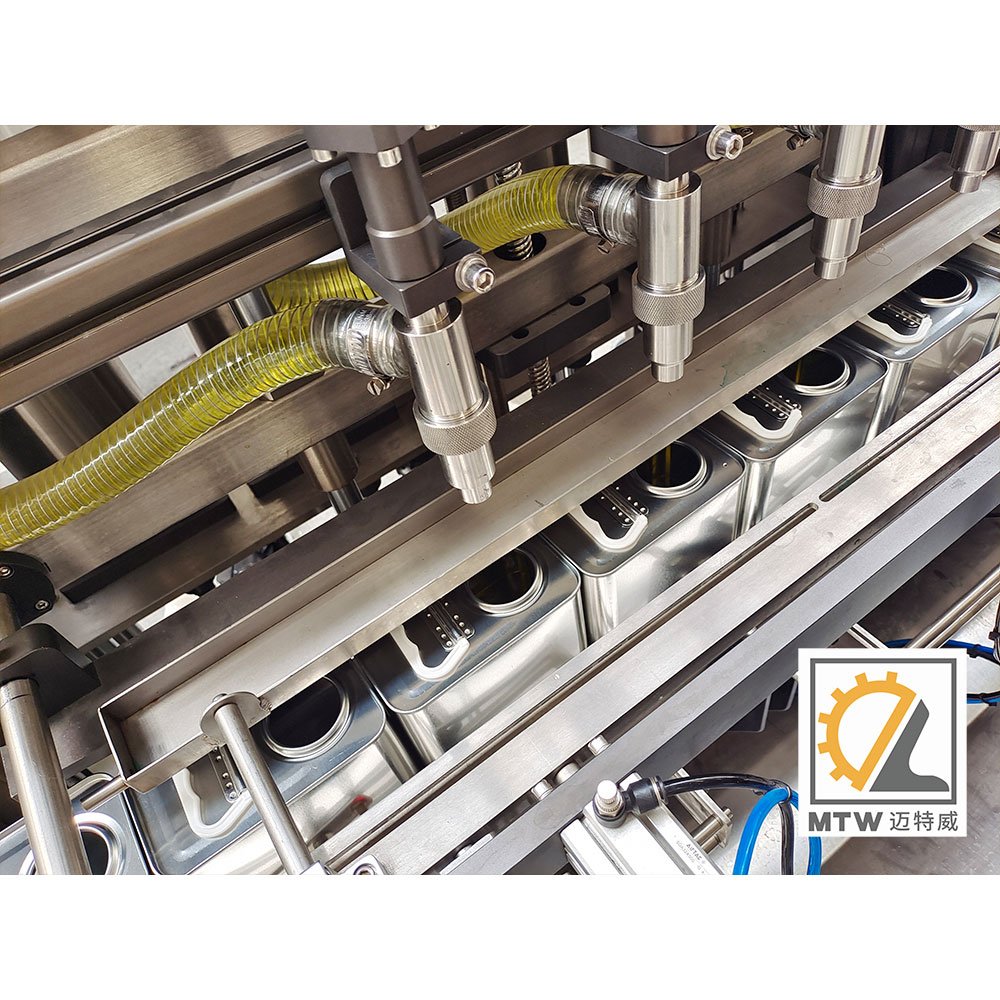 MTW Auto Bottle Filling Capping and Labeling Machine Small Palm Fruit Oil Production Line