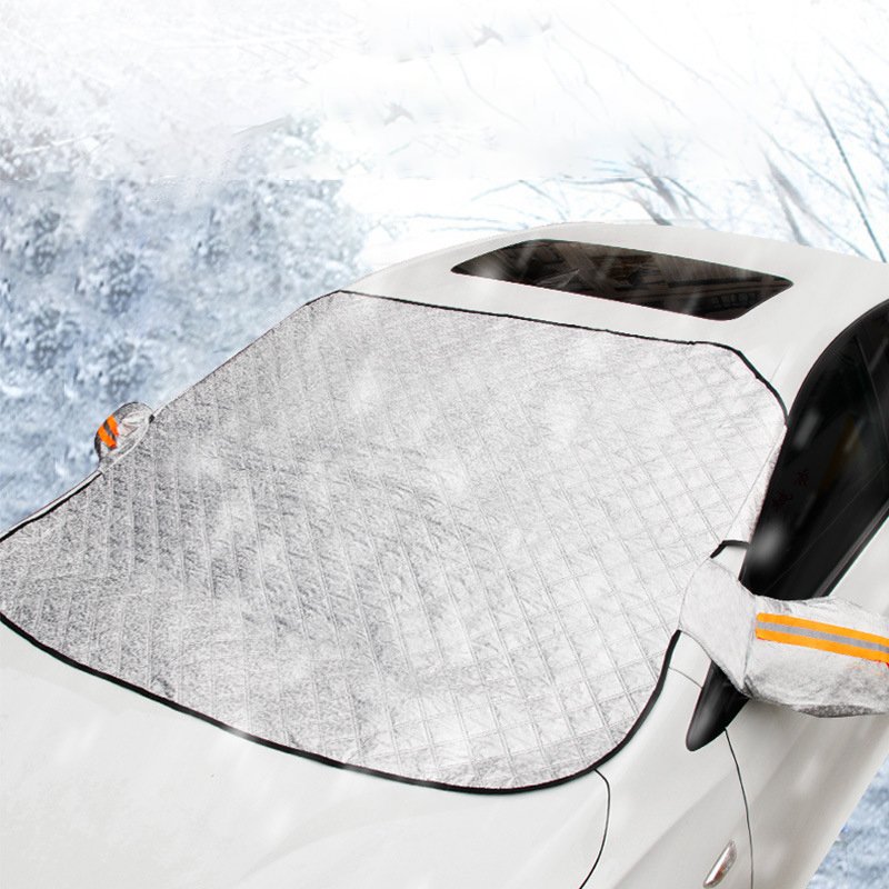 Car Snow Windshield Cover Front Windshield Antifreeze Cover Thickened Glass Cover Snow Shield