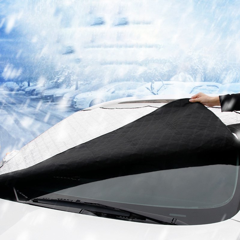 Car Snow Windshield Cover Front Windshield Antifreeze Cover Thickened Glass Cover Snow Shield