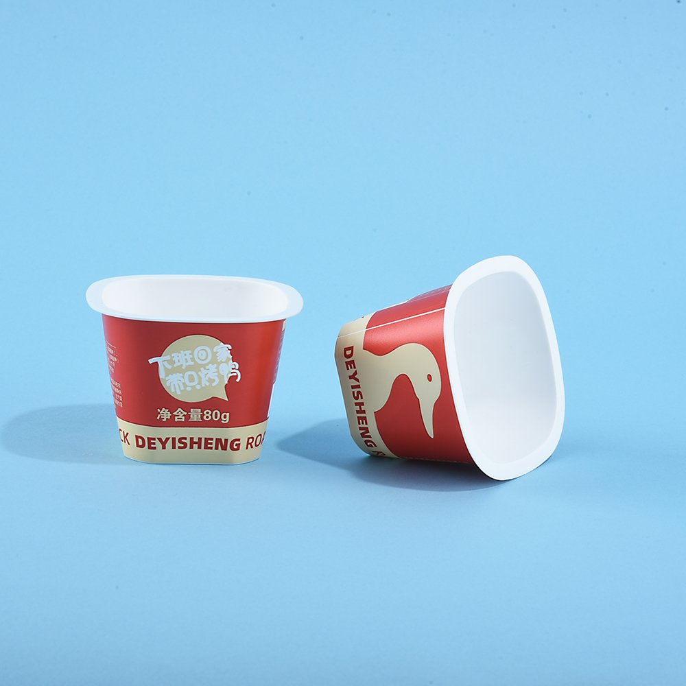 Factory Customized PP Material IML Process Yogurt Cup Ice Cream Cup logo Printed Food Box Packaging