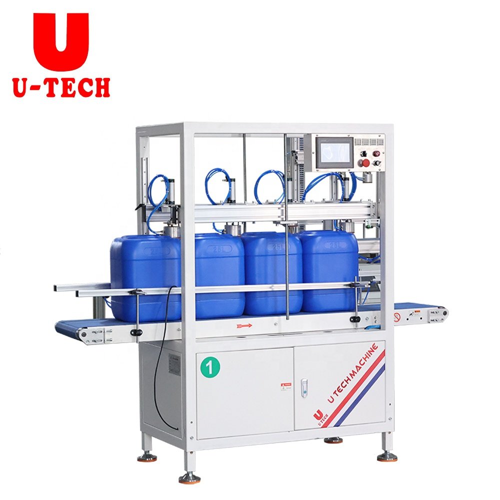 Factory Price and Good Quality Automatic Empty Bottles Jerrycan air Leak test Machines 5 Liter Antifreeze Drum Leak Tester