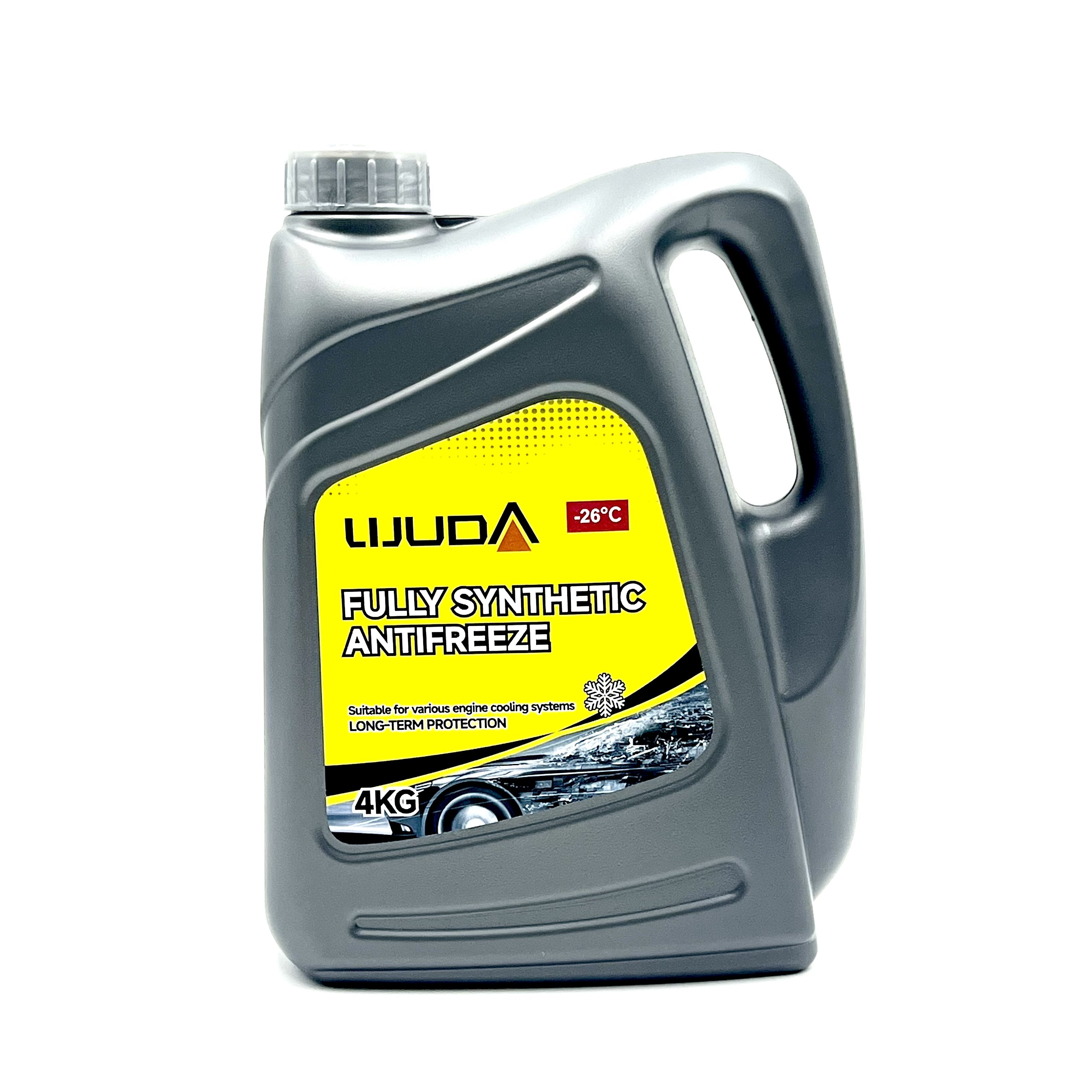 Lijunda Long Life High Quality 4L -26℃ Red Antifreeze Eythelene Glycol Coolant Engine Radiator Coolant for Car
