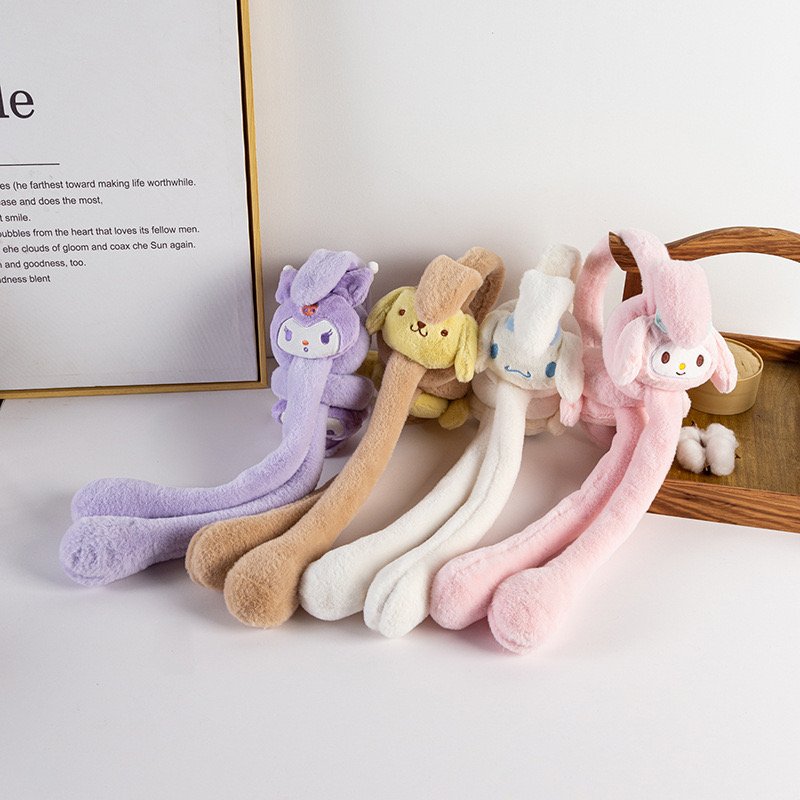 Children Will Move Earmuffs New Winter Warm and Antifreeze Earmuffs Cute Cartoon