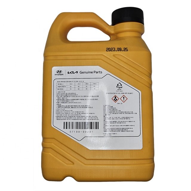 07100-00201 Coolant Antifreeze for All Seasons, 'LONG LIFE Coolant' [Hyundai Kia / Mobis]