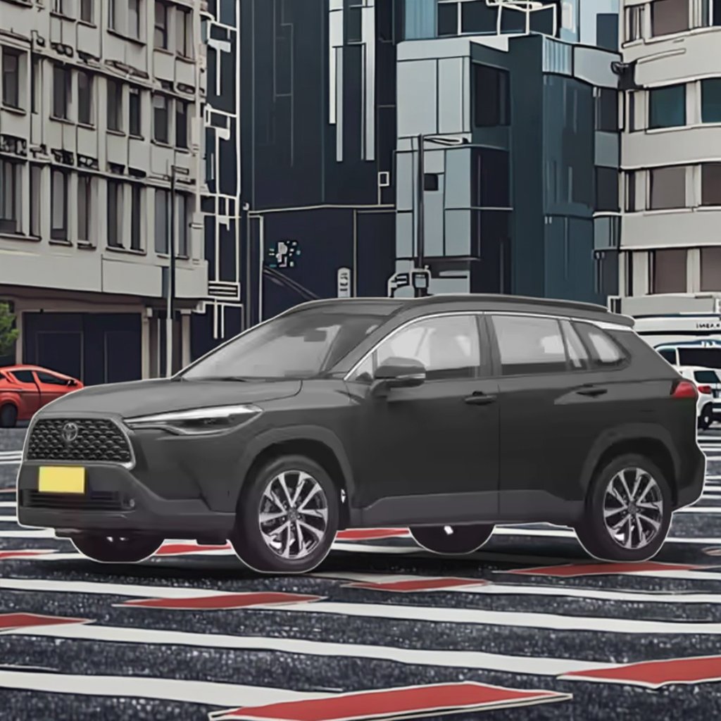 China Toyot Coroll-a Cross Petrol Cars Auto Gasoline Car Hybrid for Adults 2025 Toyota Corolla Cross