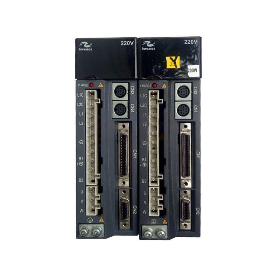 Inovance SV670 Series 0.05kW~7.5KW AC Servo Motor Set Support Pulse Modbus CANopen CANlink EtherCAT