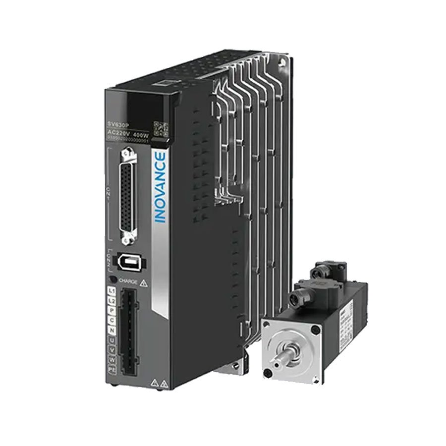 Inovance SV670 Series 0.05kW~7.5KW AC Servo Motor Set Support Pulse Modbus CANopen CANlink EtherCAT
