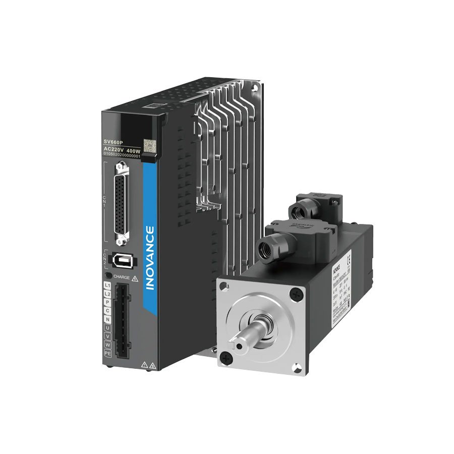 Inovance SV670 Series 0.05kW~7.5KW AC Servo Motor Set Support Pulse Modbus CANopen CANlink EtherCAT