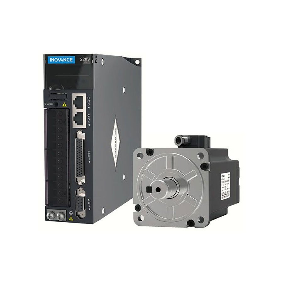 Inovance SV670 Series 0.05kW~7.5KW AC Servo Motor Set Support Pulse Modbus CANopen CANlink EtherCAT