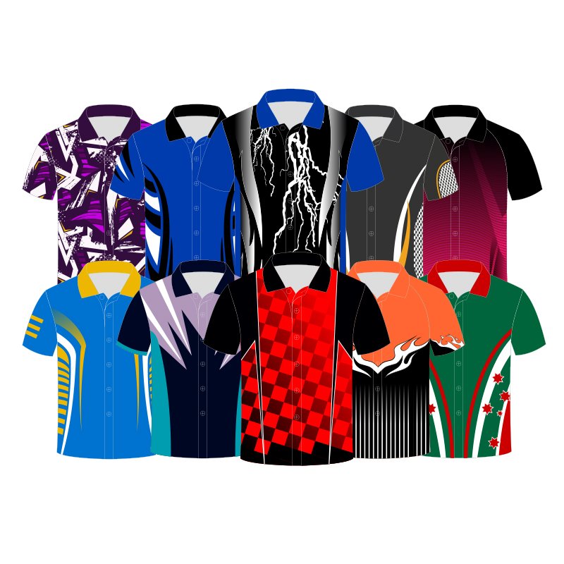 Custom Sublimation Quick Dry Motorcycle & Auto Racing Wear 100% Polyester Men's Pit Crew Racing Shirt