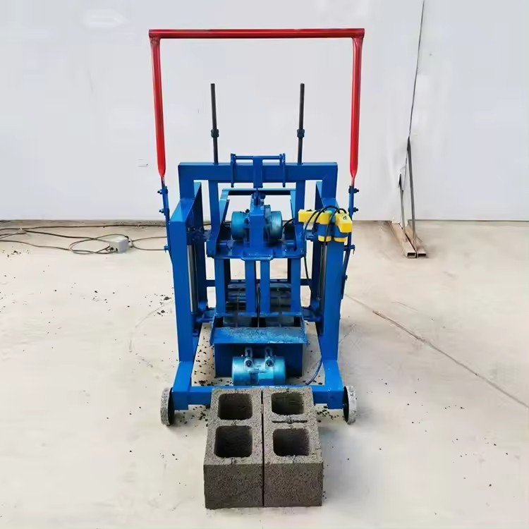 Paving Fly Ash Cinder Cement Sand Brick Mold Hollow Concrete Brick Making Block Machine