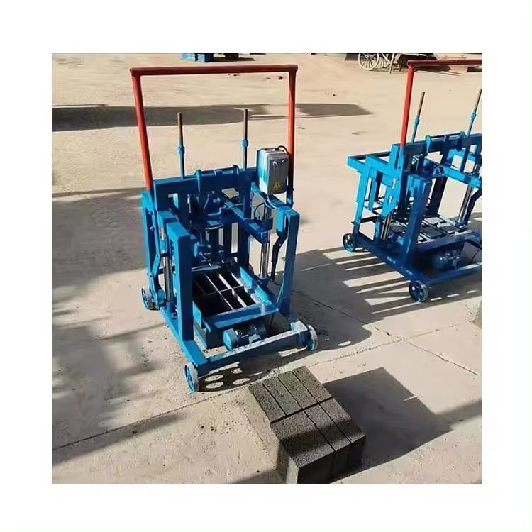 Paving Fly Ash Cinder Cement Sand Brick Mold Hollow Concrete Brick Making Block Machine