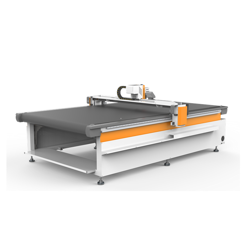 Jinan Round Cutting Machine for Fabrics With Auto Feeding Able