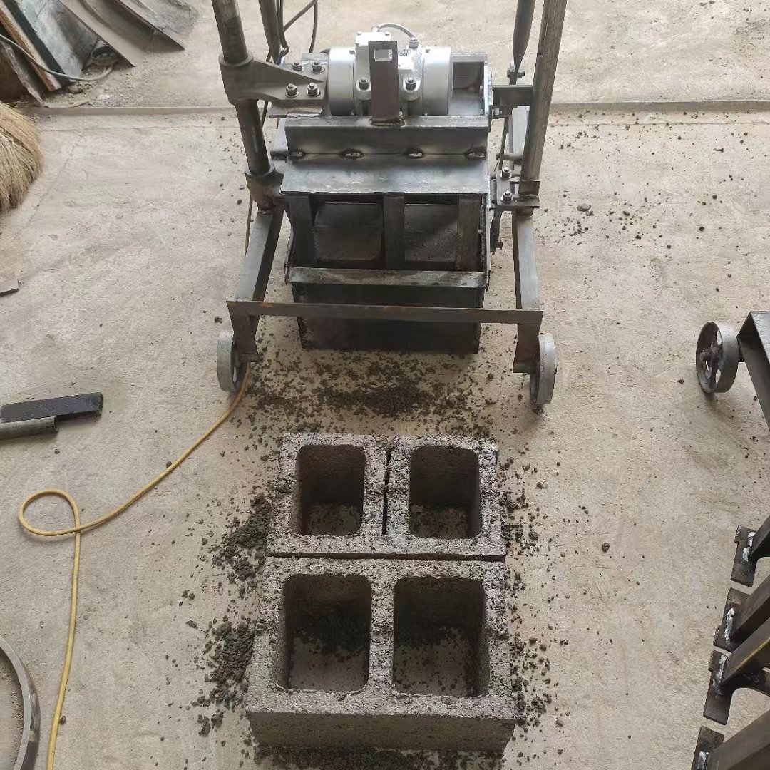 Hot Sale Widely Used Small Scale Manual Block Concrete Hollow Block Making Brick Machine Concrete Block Making Machine