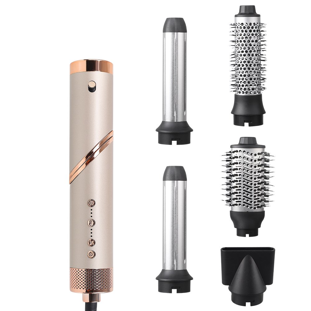 One Step Hot Air Brush Hairdryer Multi 8 in 1 Hair Styler Bldc Multi Styler Multifunction Hair Curler