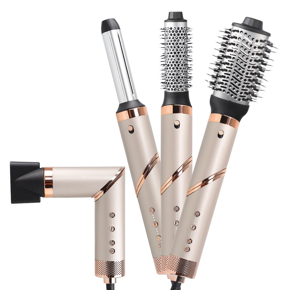 One Step Hot Air Brush Hairdryer Multi 8 in 1 Hair Styler Bldc Multi Styler Multifunction Hair Curler
