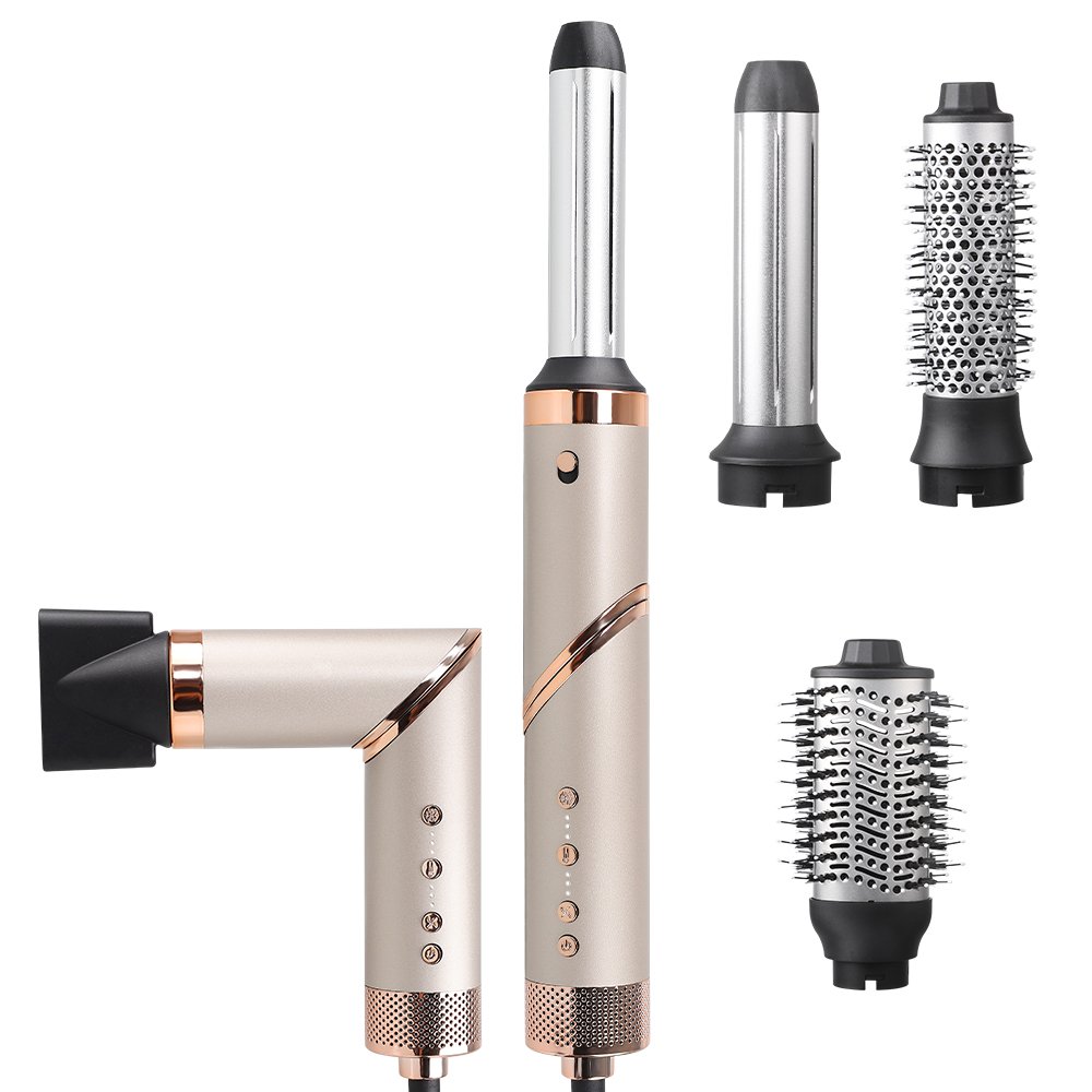 One Step Hot Air Brush Hairdryer Multi 8 in 1 Hair Styler Bldc Multi Styler Multifunction Hair Curler