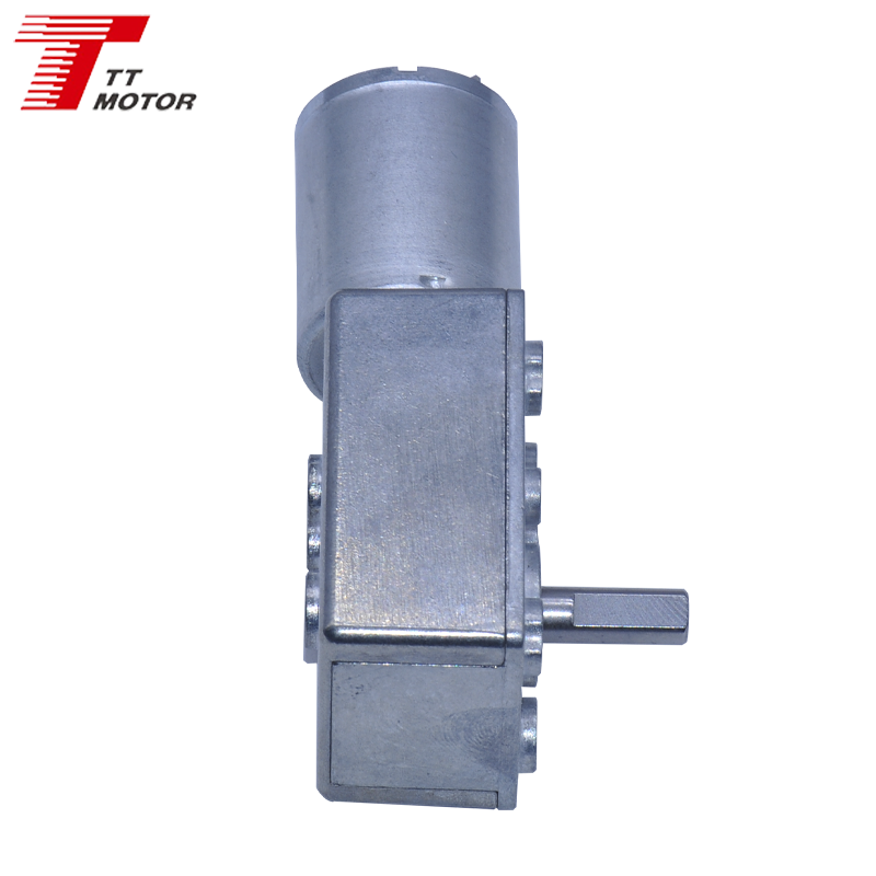 Good Price 12v 6V 3rpm-80rpm High Torque Dc Brush Motor 370 Small Electric Motor with Metal Worm Gearbox