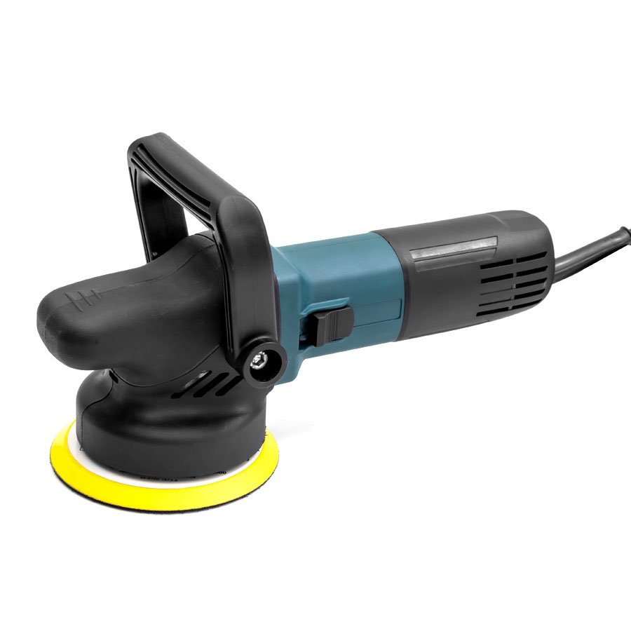 5" Dual Action High Power Car Polisher Portable Auto Polishing Machine With Pads Home Floor Waxing Scratch Surface Repair Tools