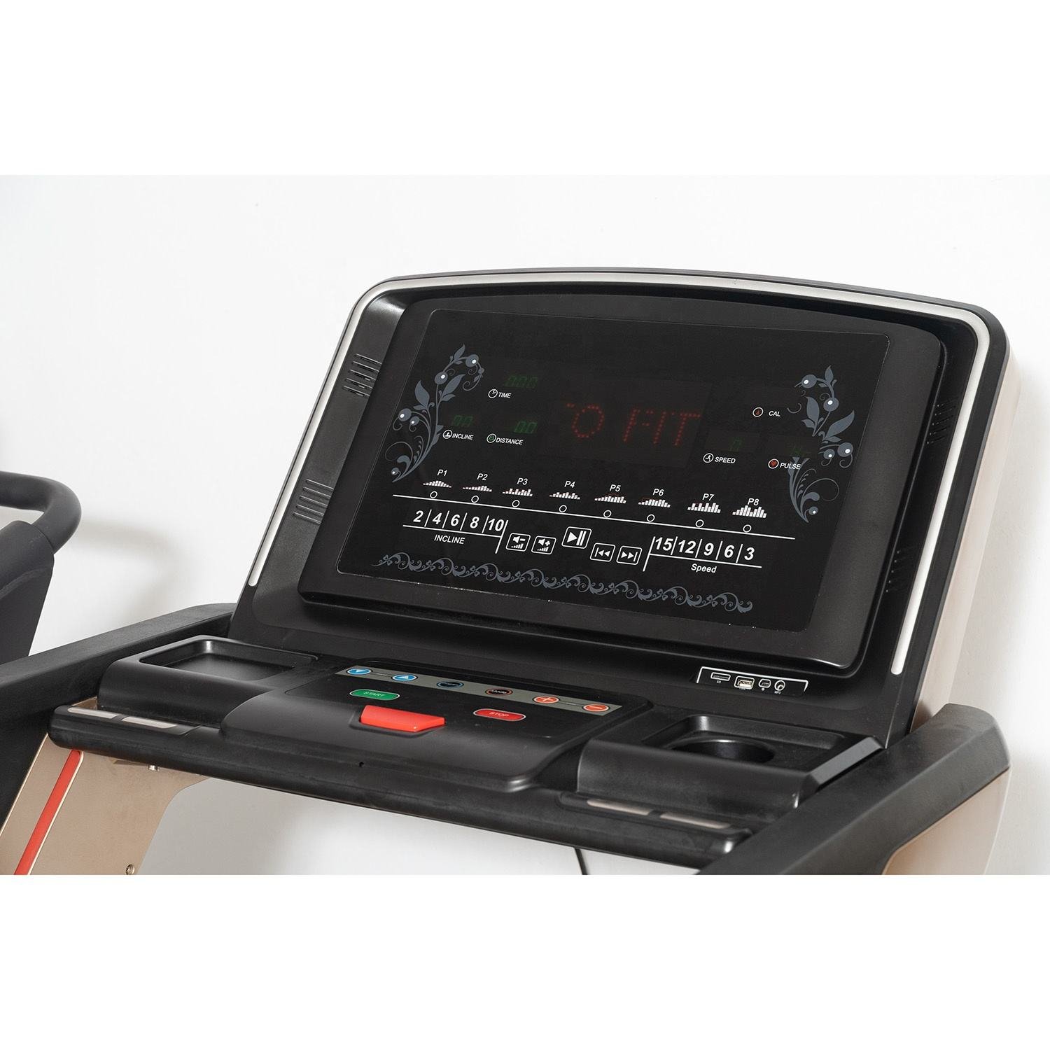 Durable Aerobics Equipment Gym Studio Professional Running Machine Commercial Treadmill