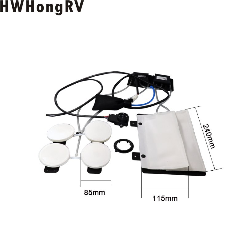 12V Van Seating air Compression Massage System with Auto Pneumatic Lumbar Support