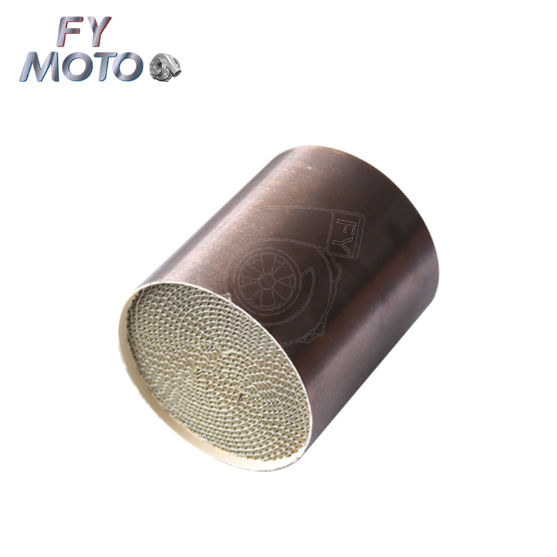 Auto Catalyst Three-core Metal Substrate Catalyst 100cell EURO 3 EURO 4