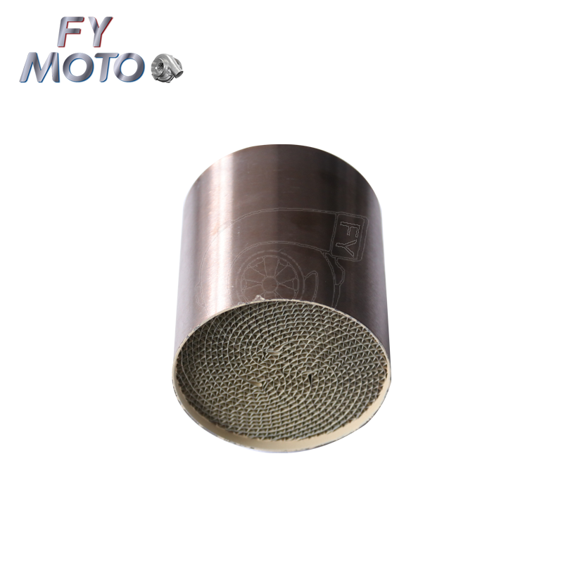 Auto Catalyst Three-core Metal Substrate Catalyst 100cell EURO 3 EURO 4