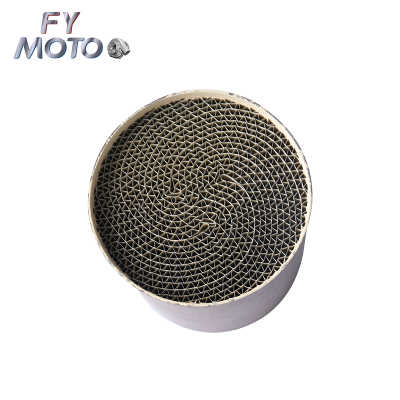 Auto Catalyst Three-core Metal Substrate Catalyst 100cell EURO 3 EURO 4