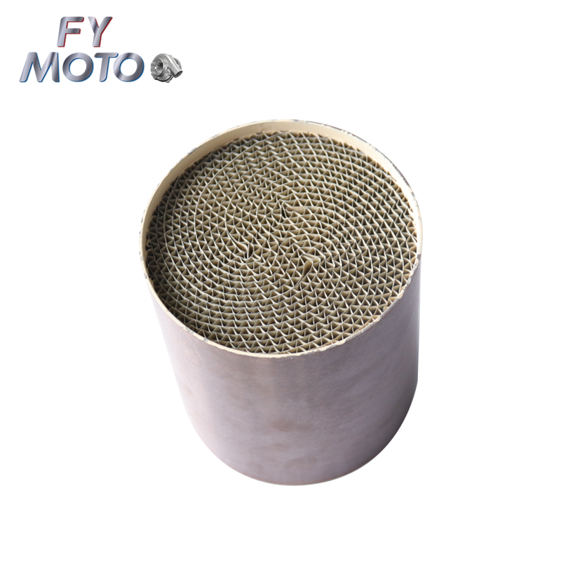 Auto Catalyst Three-core Metal Substrate Catalyst 100cell EURO 3 EURO 4