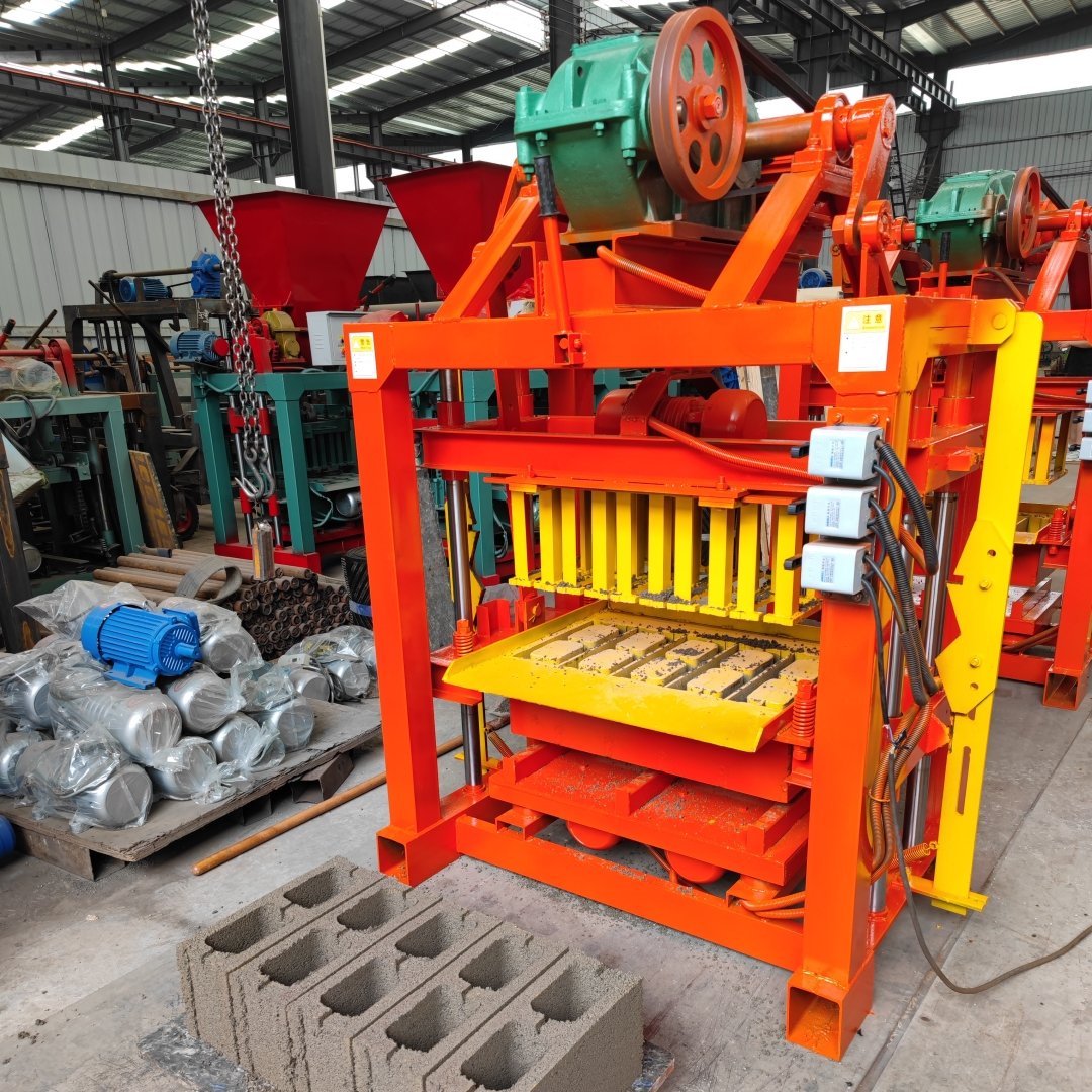 Low Maintenance Cost High Efficient Semi Automatic Hollow Block Solid Block Interlocking Block Making Machinery