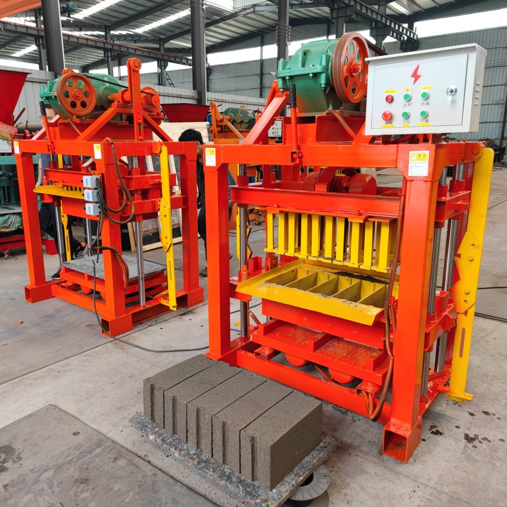 Low Maintenance Cost High Efficient Semi Automatic Hollow Block Solid Block Interlocking Block Making Machinery
