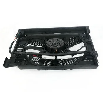 5 Series E39 Radiator Fan Replacement OEM 64548380780 Electric Radiator Fans with Brush 4pins Electric Fan