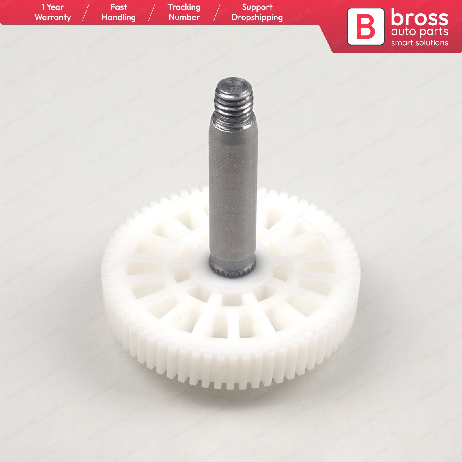 BGE641 Front Window Windscreen Wiper Motor Repair Gear 0390241538 for Opel Astra H 66-Teeth Made in Turkey