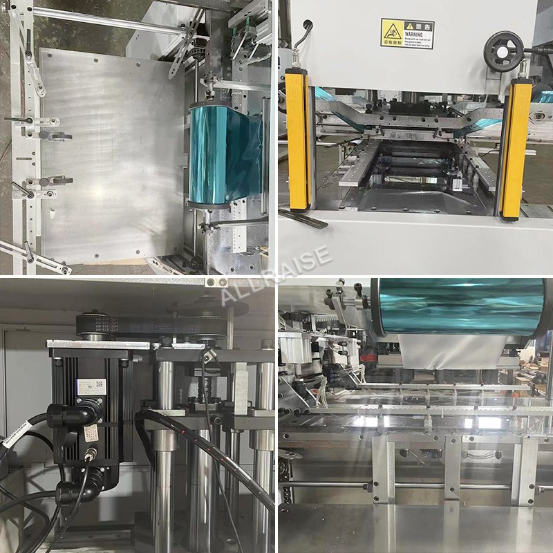 Auto Feeding Paper Card Hot Foil Stamping Machine PU Leather Gold Foil Printing Machine