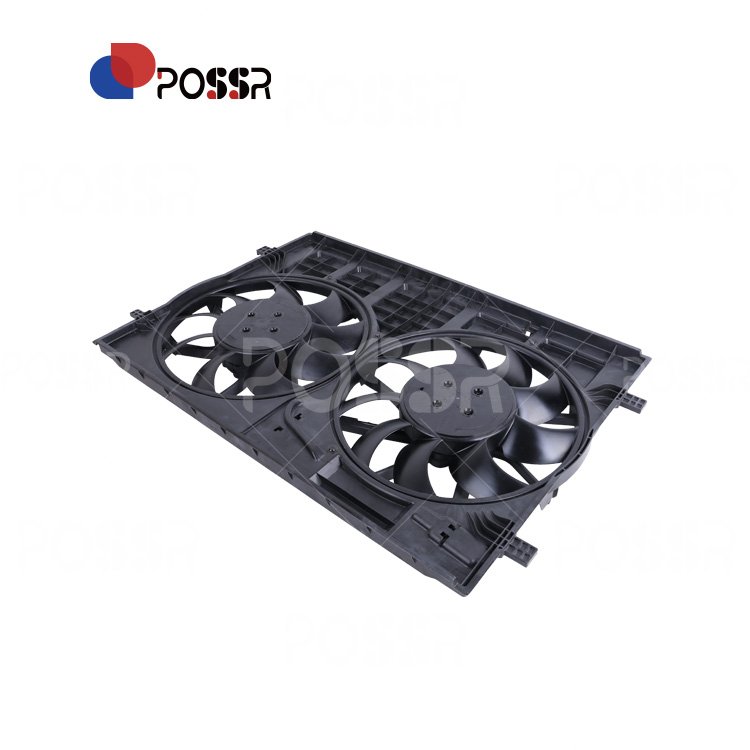 POSSR 3QG121207 Auto Car Engine System Parts Assembly Radiator Cooling Fan for VW Teramont